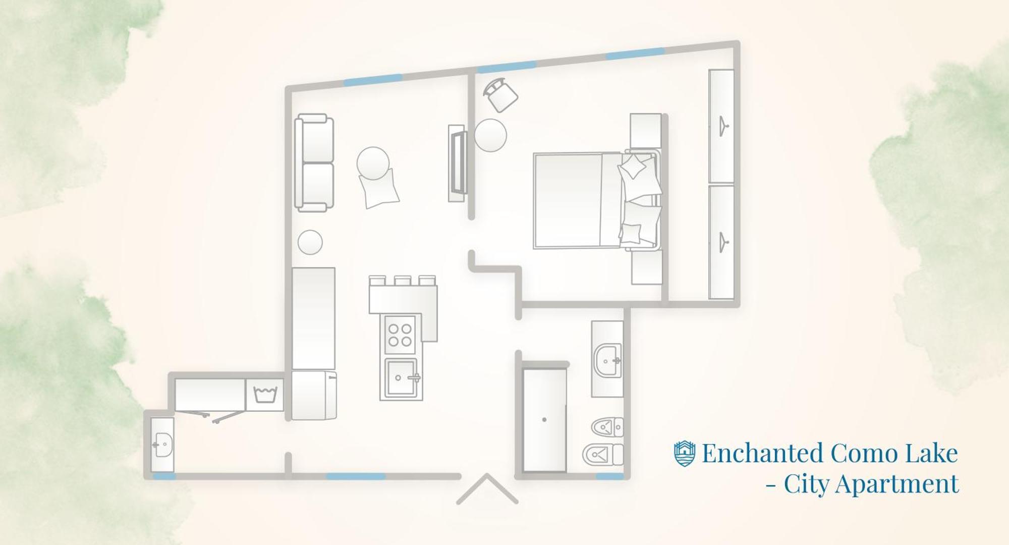 Enchanted Como Lake - City Apartment By Rent All Como Eksteriør billede